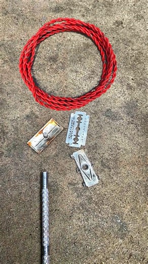 Safety Razor Trick: Easiest Way to Strip Wire Without a Wire Stripper! (DIY Hack) #skiltools