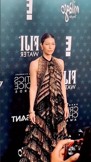 Jessica Biel at the 2026 Critics' Choice Awards. #jessicabiel