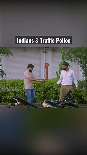 Indians & Traffic Police #Funcho #Shorts