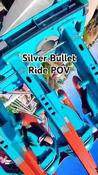 First Ride on Silver Bullet POV 2026 | Knott's Berry Farm #knottsberryfarm #rollercoaster