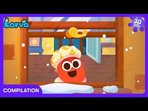 Larva - Sweet Christmas Lullaby Fun! | Kids Cartoons | WildBrain Preschool