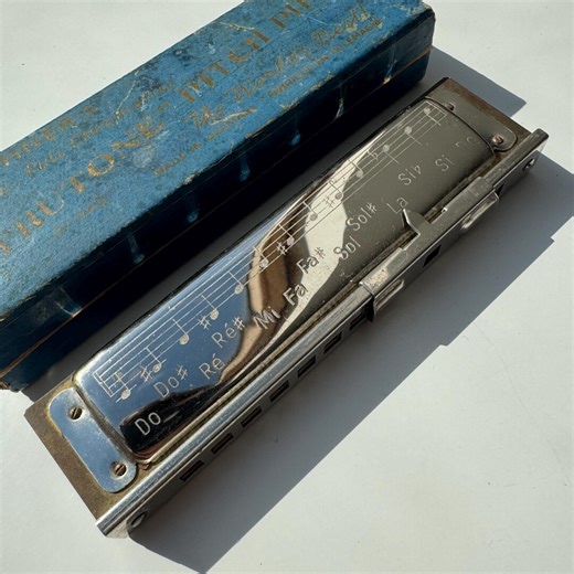 Vintage M. Horner "truetone" Pitch Pipe No3 A-440 - Made in Germany - Etsy Canada