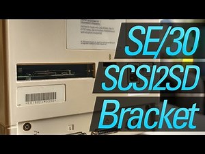 Retro Meets Modern: SCSI2SD Bracket for Mac SE/30!