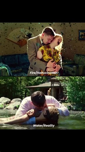 Zhaevr on Instagram: "Fire and Water are two of the most important symbols in Shutter Island Fire in the movie often marks the moments when Teddy slips into a false reality. We see this in the cave scene with the campfire. Rachel Solando isn't really there. We also see it when he sets the car on fire and then imagines his wife and daughter. Teddy even believes his wife died in a fire, but that's part of his illusion; in truth, Andrew Laeddis was the one who killed her. Water in Shutter Island re