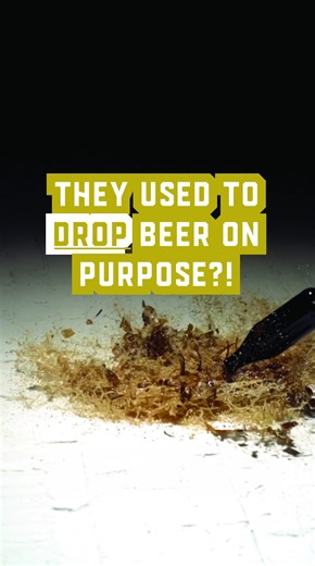 Welcome to Liquid Lore - a series where we share obscure facts & history of homebrewing. Today we’re talking “Beer Dropping” - and no, it doesn’t involve any broken glass. In Victorian Britain, brewers dropped their beer mid-fermentation… literally…by pouring it from higher fermenters into lower fermenters below. It clarified the brew and let them harvest fresh yeast, but the technique was phased out in favor of single vessel fermentation. #beerhistory #beerfacts | Craft a Brew