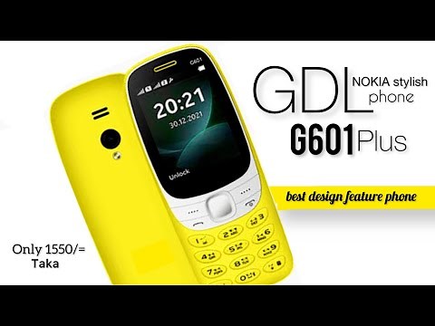 GDL G601+ FULL REVIEW | keypad mobile slim body | new button phone 2023 | gdl feature phone | gdl