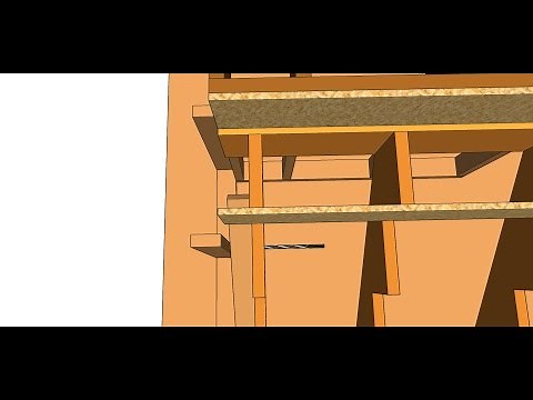 How To Fix Squeaking Stairs – Stair Stringer with Framing Spacer