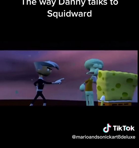 Nickelodeon Crossover: Danny Phantom meets Squidward
