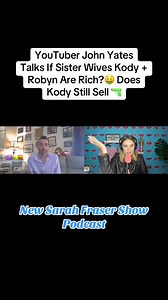 57K views · 420 reactions | Full interview with youtuber John Yates is up on The Sarah Fraser Show #fyp #sisterwives #90dayfiance #tlc #bravo #houseofvillians #JohnYates #TSFS | Sarah Fraser | Facebook