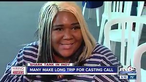 WATCH | Check out a behind-the-scenes look and catch what some Hoosiers had to pitch at the Shark Tank open casting call today in Indianapolis! | WRTV