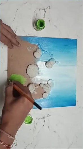 How to Make Jungle/Forest Model🌿| Playful Jungle-Themed 3D Craft Painting & Wall Decor Ideas