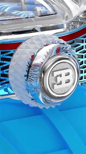 The Jacob & Co. Bugatti Tourbillon Sapphire Crystal #shorts