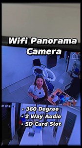 1.5K views · 5 comments | Wifi Panorama Camera  360 degree rotating Wifi Night Vision Two Way Audio With SD Card slot Order now kabayan!!! | Kabayan Deals UAE | Facebook