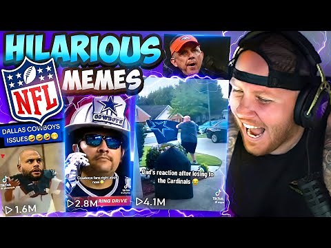 TIMTHETATMAN REACTS TO NFL TIKTOK MEMES