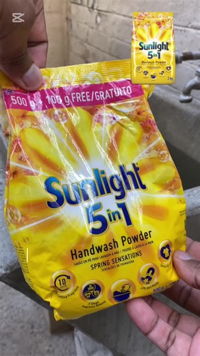 Experience Laundry Bliss with Sunlight Washing Powder