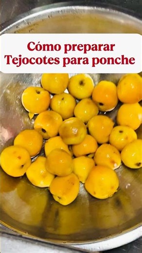 How to prepare tejocote for punch #ChristmasPonche