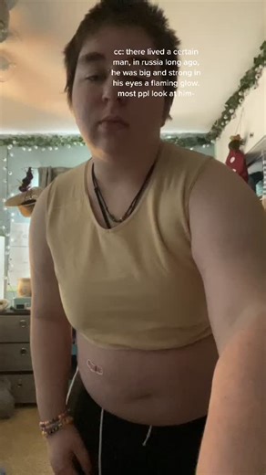 chubby trans man!! #fyp #rasputin #bodypos #bodypositivity #lgbt #trans #transgender #ftm #fat #chubby #plussize #ThisorThatSBLV #fypシ