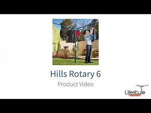 Hills Hoist 6 Line Rotary Clothesline