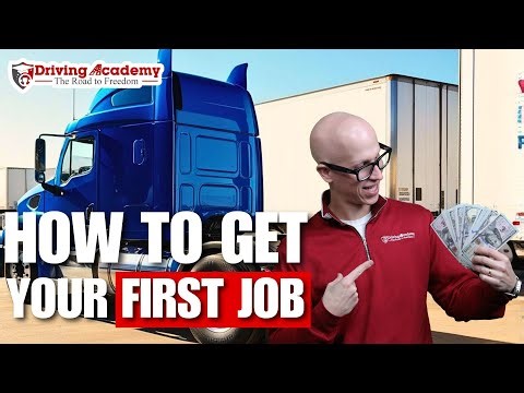 How to get your FIRST TRUCKING Job Right Out of CDL School