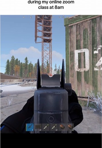 Nostalgic Moments Playing Rust During Online Classes