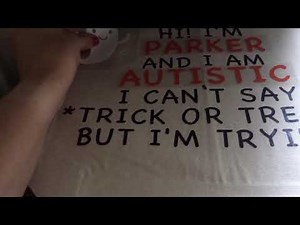 How To Press Htv onto a Canvas Bag