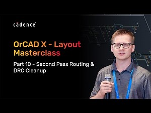 OrCAD X How To Series - Part 10 - Second Pass Routing & DRC Cleanup