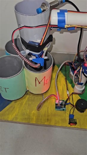 Dry Wet Metal Segregation Model