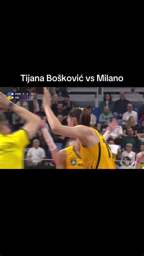 Tijana Bošković Shines in VakifBank vs Milano Game 1