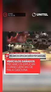 El aumento de vehículos dañados en el país enciende las alarmas. Mecánicos señalan que el tipo de gasolina que se consume estaría afectando motores y sistemas clave. #Unitel #SantaCruz #Gasolina | UNITEL