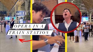 Opera Singer Joins Pianist at Train Station in Stunning Surprise Performance