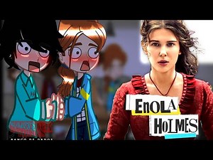 Stranger things4 react to Eleven as enola Holmes