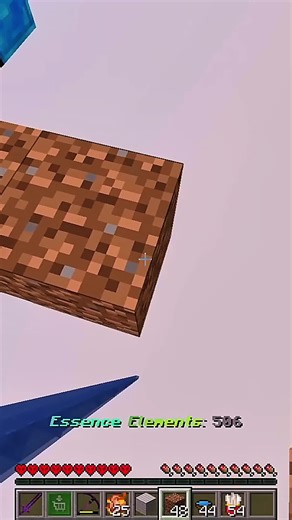 #Minecraft Auf Einem Element Block