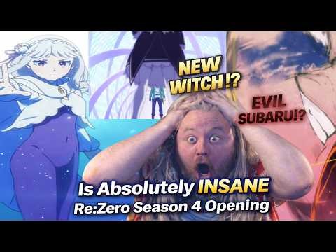 Re:zero Season 4 Opening Is Absolutely INSANE | Re:Zero Season 4 Opening Reaction