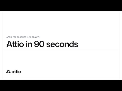 Attio for PLG | Overview