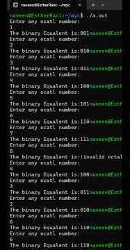 C Program to Convert Octal to Binary Using Switch Case | Easy Code in C Language #1printf
