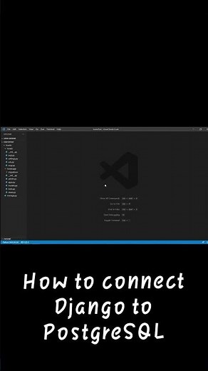 #shorts How to Connect Django to PostgreSQL Database