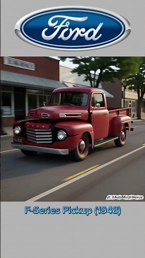 Ford Pickup Evolution (1917–2024) | The Rise of the F-Series #FordPickup #FordFSeries #FordEvolution