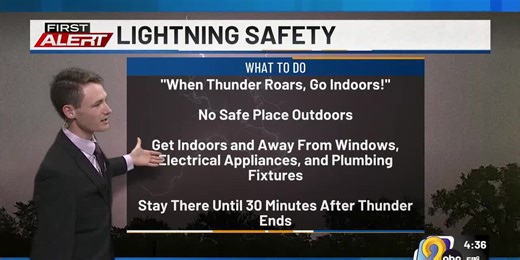 First Alert: Weather Now - More on lightning safety