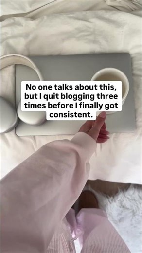 I quit blogging 3 times before I stuck with it.