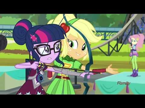 MLP Equestria Girls - Friendship Games: Tricross Relay (2nd Event) [HD]
