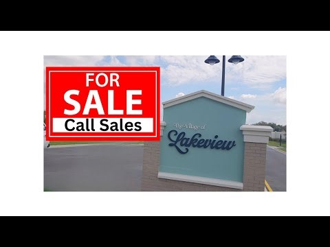 Village of Lakeview in the Villages Florida 2026 | Complete Aerial Tour