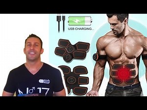 ABSLIMUS Pro USB Charging Muscle Toner Abs Simulator for Abdomen/Arm/Leg