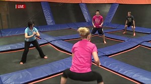 Indoor trampoline park offers fitness & fun for whole family