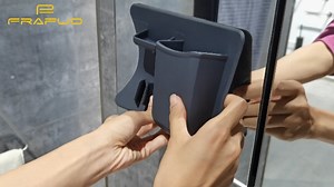 how to install the toothbrush holder