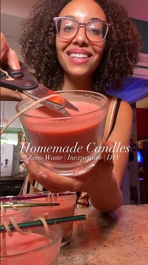 HOW TO MAKE HOMEMADE CANDLES