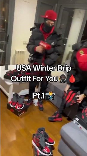 USA winter Drip outfit for you 🥷💧