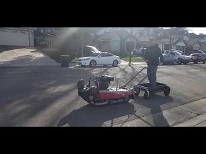 DIY Snow machine or tracksled test ride