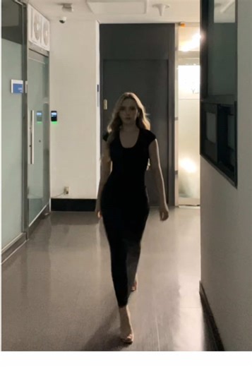 모델 직캠: 162cm 모델의 걷기 트렌드