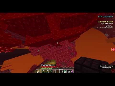 minecraft speedrun [ MCSR ] 23 minute choke | 26 minute completion