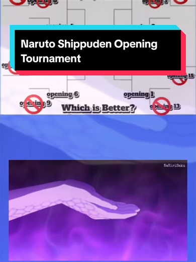 S5 | Round 13 Hotaru no Hikari vs Closer opening 5 vs opening 4 Naruto Shippuden Opening Tournament #anime #animeop #narutoshippuden #animeoptournament #animetournament